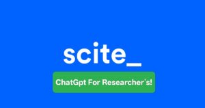 Scite Ai (ChatGpt For Researchers)